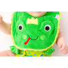 100% Cotton Σαλιάρα – Flippy the Frog  |  ZOO1802