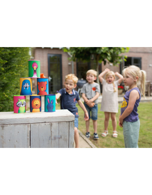 Bs Toys – Tin Throwing – Τενεκεδάκια Ζωάκια  |  GA362