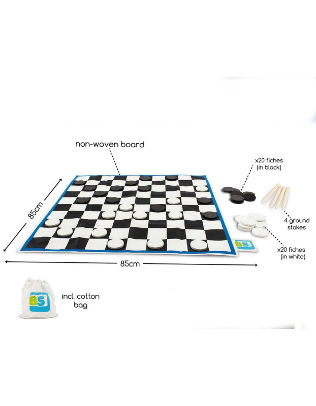BS Toys – Γιγάντια Ντάμα (Draughts)  |  GA242