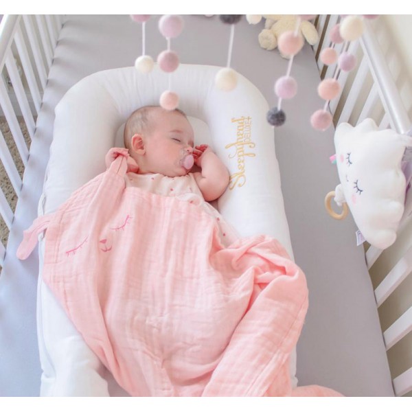 Minene Bamboo Μουσελίνα Ζωάκι - ΜΠΛΕ