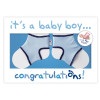 Sock Ons – Congratulations Card - Γαλάζιο