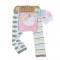Grip Easy Crawler Pants & Socks Set – Allie the Alicorn - 6-12