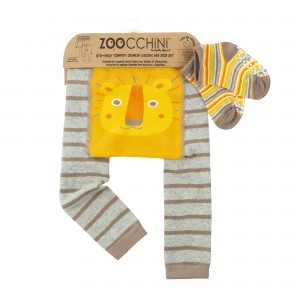 Grip Easy Crawler Pants & Socks Set – Leo the Lion - 6-12