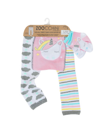 Grip Easy Crawler Pants & Socks Set – Allie the Alicorn - 6-12