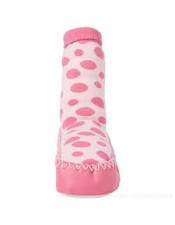 Mocc ons Ροζ Πουά - 18-24m  |  MO18-SPOTS-PINK