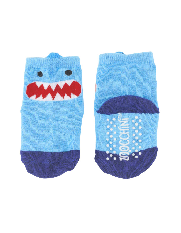 Grip Easy Crawler Pants & Socks Set –  Sherman the Shark - 6-12