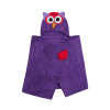Zoocchini Hooded Baby Bath Towel  Olive the Owl