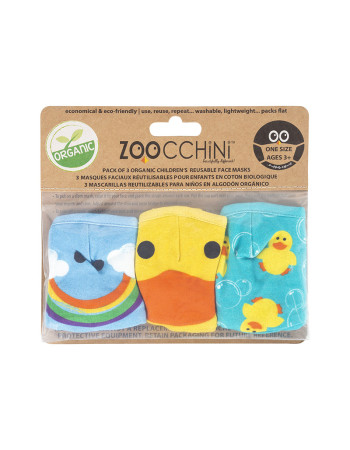 Σετ 3 Παιδικές Μάσκες – Duck Multi  |  ZOO15903