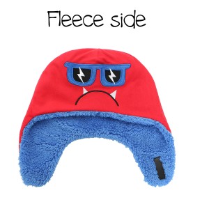 FlapJackKids Σκουφί 2-4 διπλής όψης Monsters