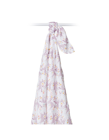 Lulujo Μουσελίνα – Modern Unicorn Swaddling Blanket  |  LJ465
