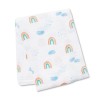 Lulujo Μουσελίνα – Rainbow Sky Swaddling Blanket