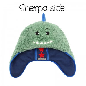 FlapJackKids Σκουφί 2-4 διπλής όψης Dino/Astronaut