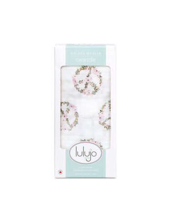 Lulujo Μουσελίνα Bamboo – Peace Swaddling Blanket  |  LJ154