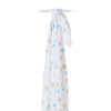 Lulujo Μουσελίνα – Rainbow Sky Swaddling Blanket