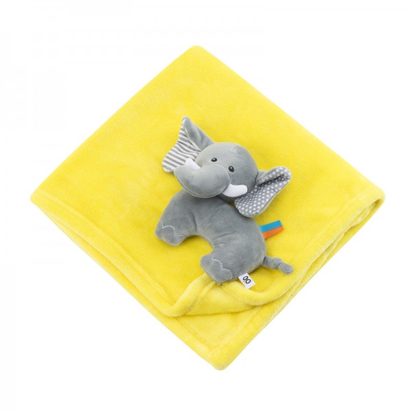Zoocchini Stroller Blanket – Elephant Buddy