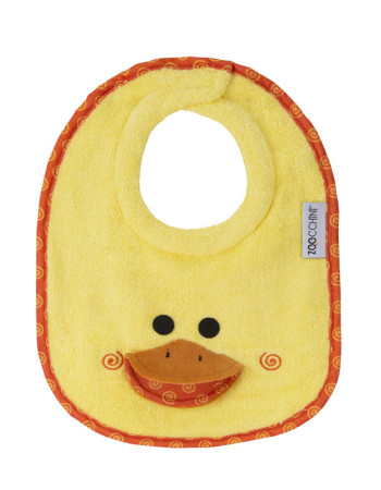 100% Cotton Σαλιάρα – Puddles the Duck  |  ZOO1801