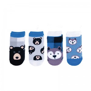 FlapJackKids Mix and Match Socks – Wolf/Bear