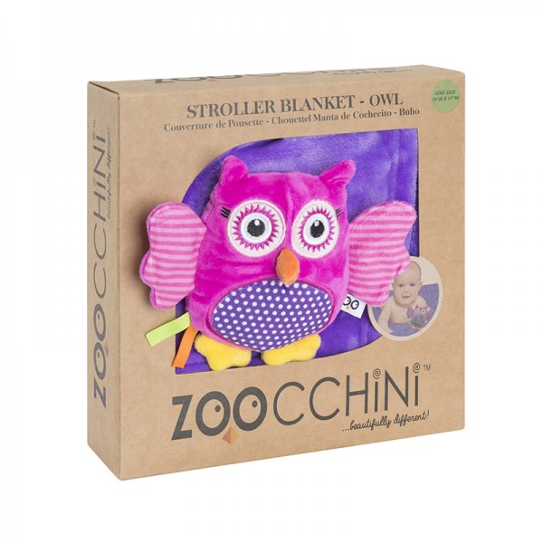 Zoocchini Stroller Blanket – Owl Buddy