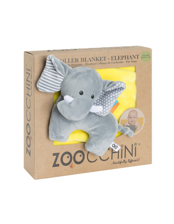Zoocchini Stroller Blanket – Elephant Buddy