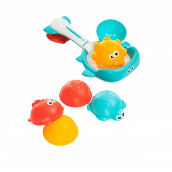 Σετ Απόχη/Καλάθι με Παιχνίδια Μπάνιου