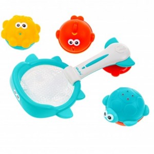 Σετ Απόχη/Καλάθι με Παιχνίδια Μπάνιου