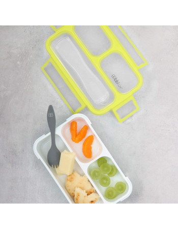 Bbluv Bento Box – Δοχείο Φαγητού με Κουτάλι - Aqua Blue  |  B0123-A