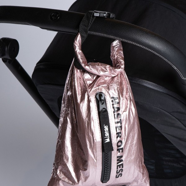 Minene Νεσεσέρ/Τσαντάκι Βόλτας “Master of Mess”, Metallic pink