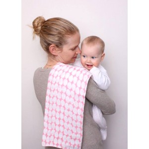 Minene Bamboo Muslin Swaddle Wrap Ecru 100x120cm.