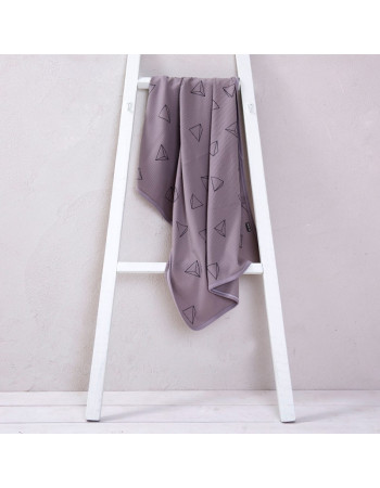 Minene Πικέ Κουβέρτα 3D Dark Grey