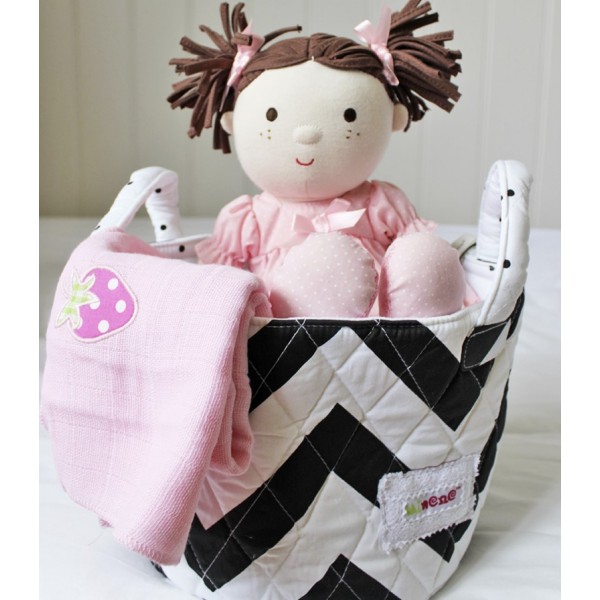 Minene Καλαθάκι B/W Ζιγκ Ζαγκ