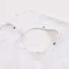 Minene Hooded Baby Bath Towel Bamboo Stars White
