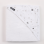 Minene Hooded Baby Bath Towel Bamboo Stars White