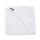 Minene Hooded Baby Bath Towel Bamboo Stars White