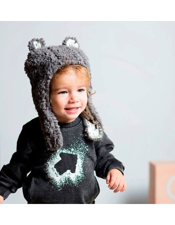 Minene Σκουφάκι Luxurious Bear Dark Pink - 0-6m  |  282730200906A
