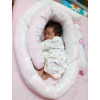 Minene Πολυχρηστικό Μαξιλάρι – Snuggly Snake Cotton Pink Stars  |  18303004450OS