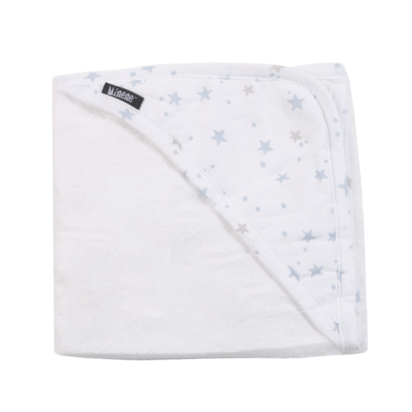 Minene Πετσετα Bamboo Blue Stars