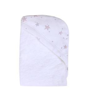 Minene Πετσετα Bamboo Pink Stars