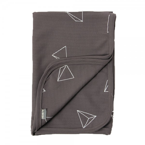 Minene Πικέ Κουβέρτα 3D Dark Grey