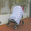 Minene Bamboo Muslin Swaddle Wrap Ecru 100x120cm.
