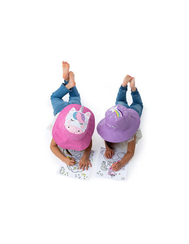 Καπέλο Διπλής Όψης UPF 50  Unicorn/Star (Cotton)