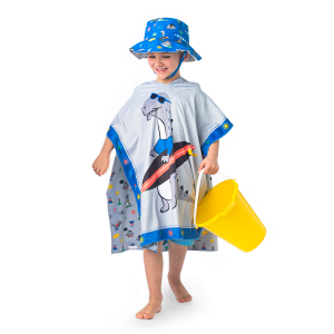 Πόντσο Διπλής Όψης UPF50  Dino