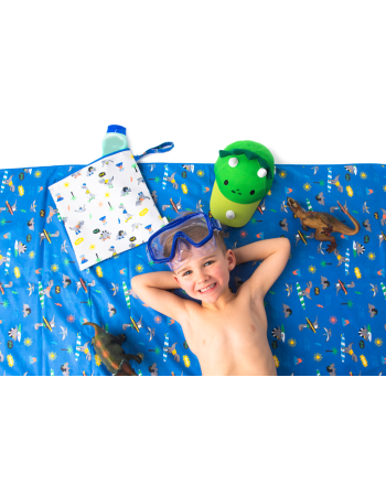 FlapJackKids Αδιάβροχη Τσαντα Dino | FJKWB579 FlapJackKids Αδιάβροχη Τσαντα Dino | FJKWB579