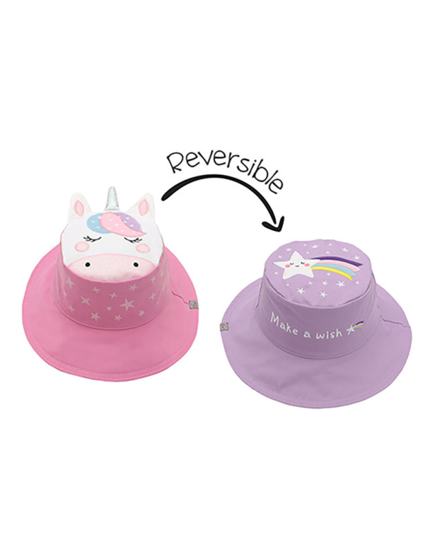 Καπέλο Διπλής Όψης UPF 50  Unicorn/Star (Cotton)