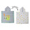 Flapjackkids Kids Beach Poncho Reversible 61 x 61cm UPF50  Sloth/Zoo