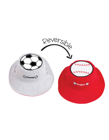 Καπέλο Διπλής Όψης UPF 50  Sports (Cotton) - SMALL 6 mo-2 yrs  |  LUV0131S