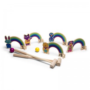 Bs Toys – Rainbow Croquet (Κροκέ)