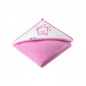 Βρεφική Πετσέτα Με κουκούλα Γατούλα