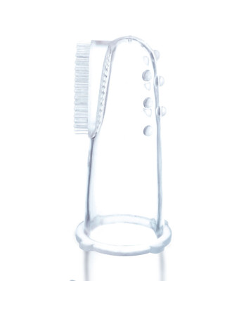 Akuku Baby Finger Toothbrush for 0m+ Transparent