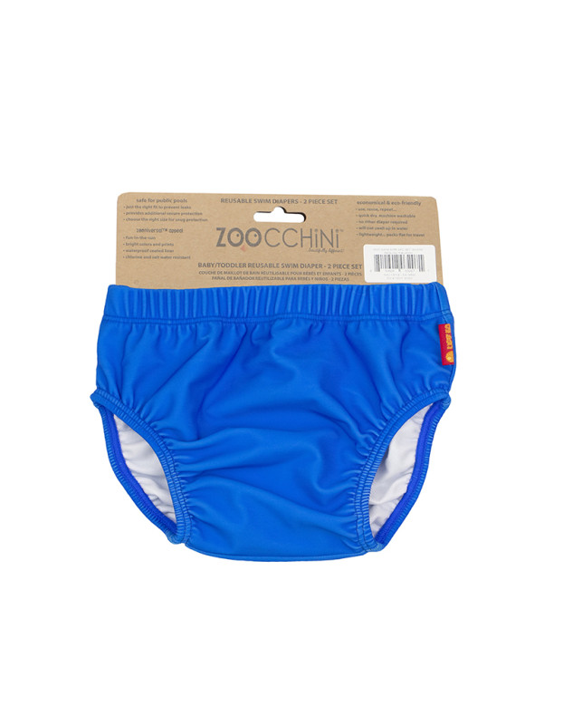 Zoocchini Μαγιώ Πάνα (2pcs Σετ)  – Blue Shark
