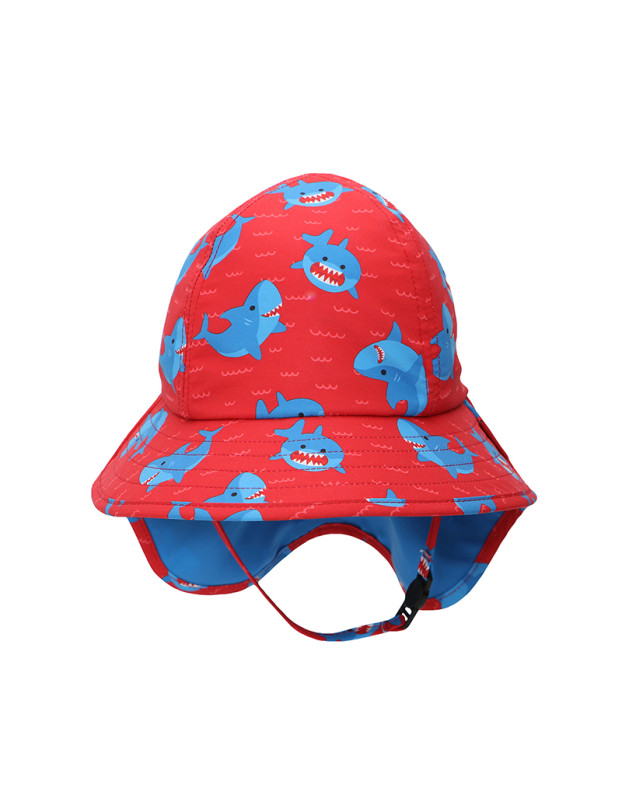Zoocchini Cape Sunhat UPF50 Shark - 2-4 ετών  |  ZOO15052-2-4Y